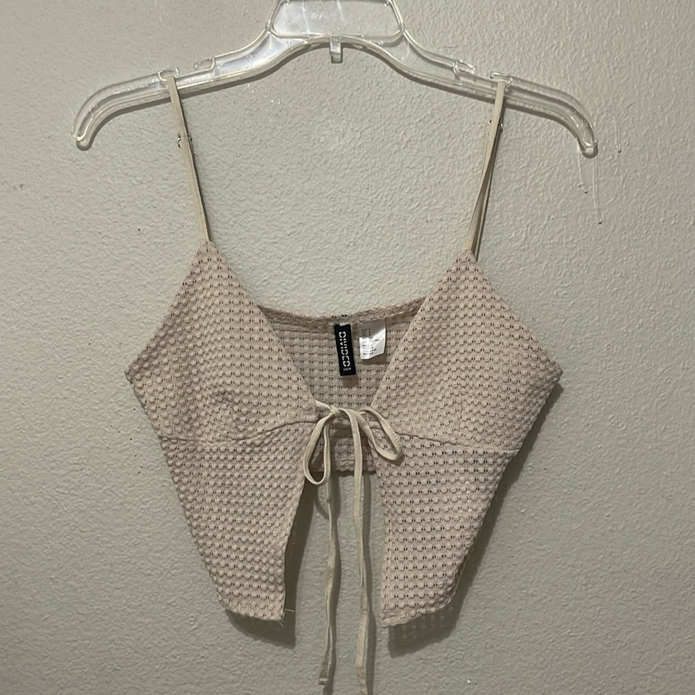 H&M CROP TOP CAMI